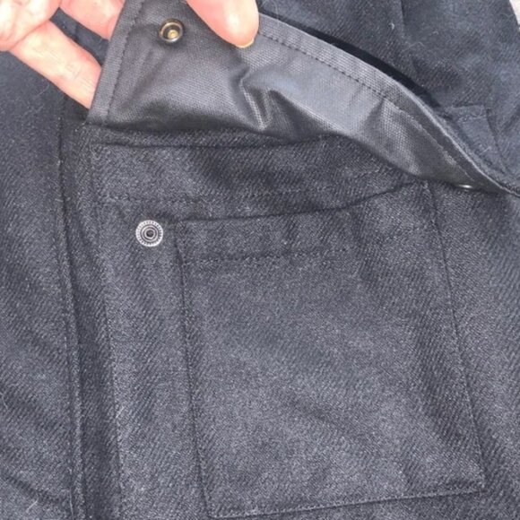 BILLABONG 60% poly/40% wool fleece lined coat/NWT/Mens S - Picture 11 of 11